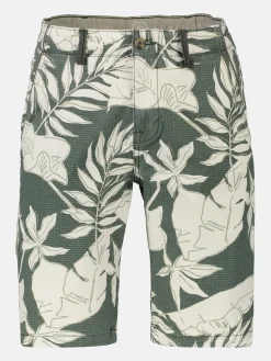 Bermuda short met een all-over print