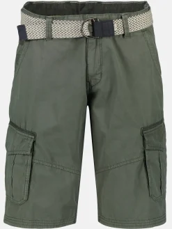 Cargo Bermuda, effen kleur