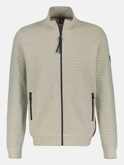 Effen sweatjack voor heren
