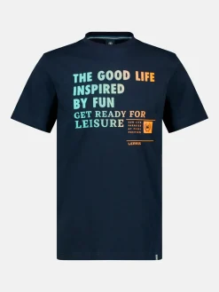 Heren T-shirt met print op de voorkant