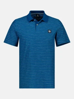 Herenpoloshirt, gestreept
