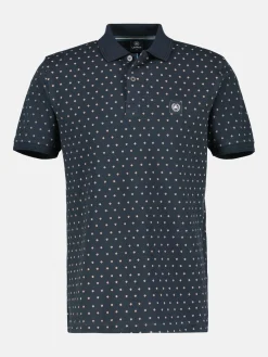 Poloshirt met stippenprint