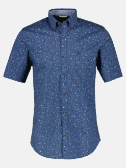 Shirt met halve mouw en AOP