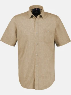 Shirt met halve mouwen in grote maten