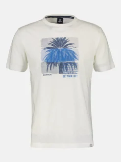 T-shirt met ronde hals en fotoprint