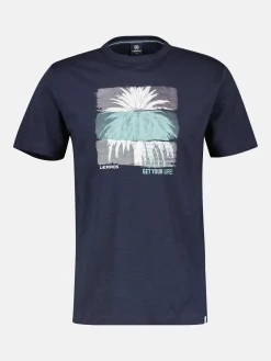 T-shirt met ronde hals en fotoprint